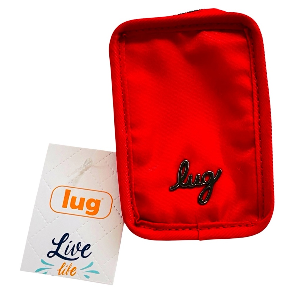 Lug Drizzle NWT Red Nylon Clip On Stash Bag NWT